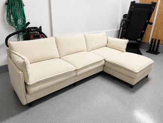 Modern Section Cloud Style Couch w Chaise