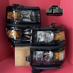 Chevy Silverado 2014. 2015 Headlights.