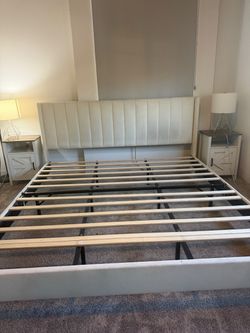 King bed frame
