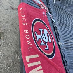 Niners Towel 