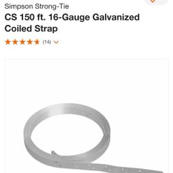 Simpson Coil Strap CS16 150' Rolls