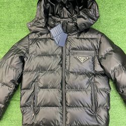Prada puffer coat 