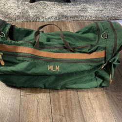 Large L.L. Bean Canvas Travel Bag With Wheels