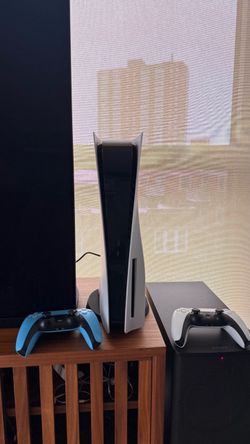 Sony PlayStation 5 Console with Two Controllers