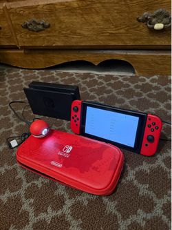 Nintendo Switch Console w/ Dock, Case & Poké Ball Controller