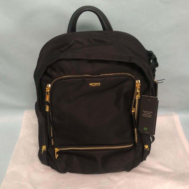 TUMI VOYAGEUR Celina Backpack Black/Gold