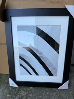 14”x18” Matted to 11”x14” Black Frame