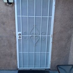 Security Screen Door Metal 36x80