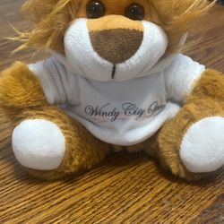 Windy City Oprah Brown Stuffed Bear Animal 7”