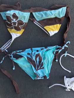 Two-Piece Bikini Set Floral Print