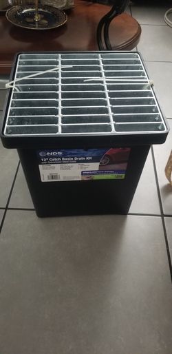 Square catch basin drain kit