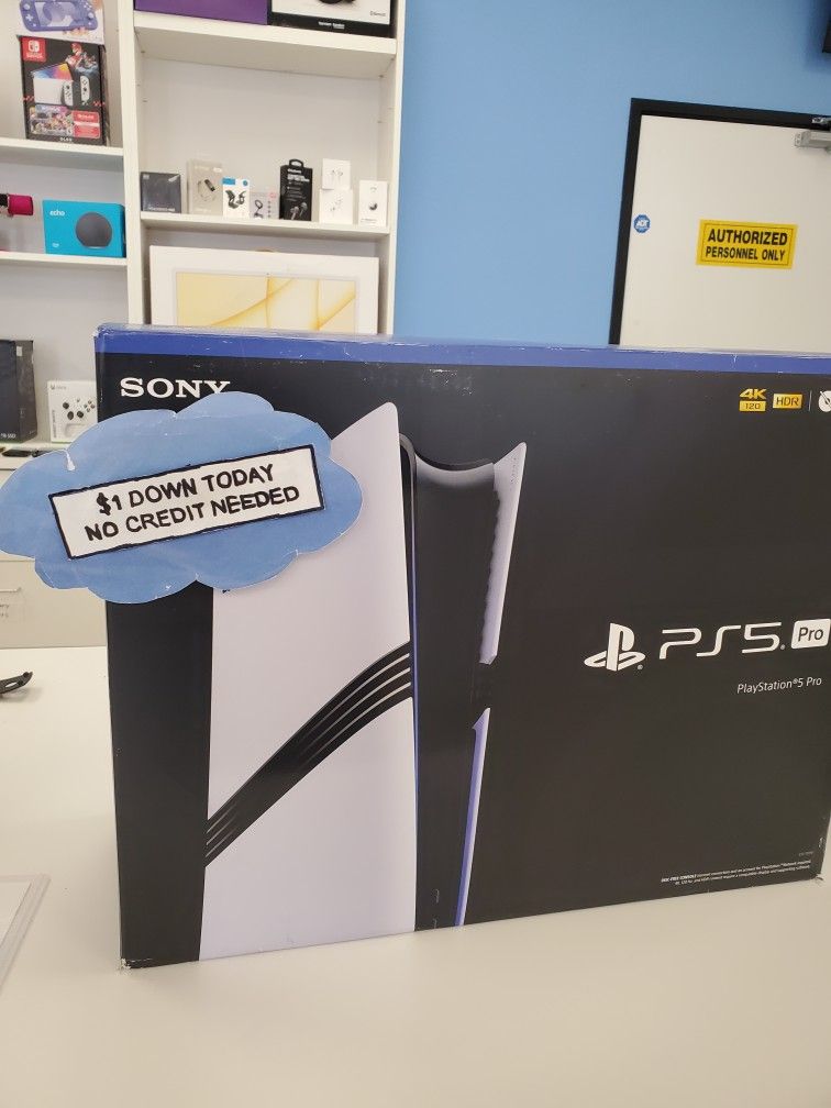 💥 PS5 Gaming Console Upgrade – PlayStation 5 Pro (Brand New) for $799 or $1 Down with 1-Year Warranty