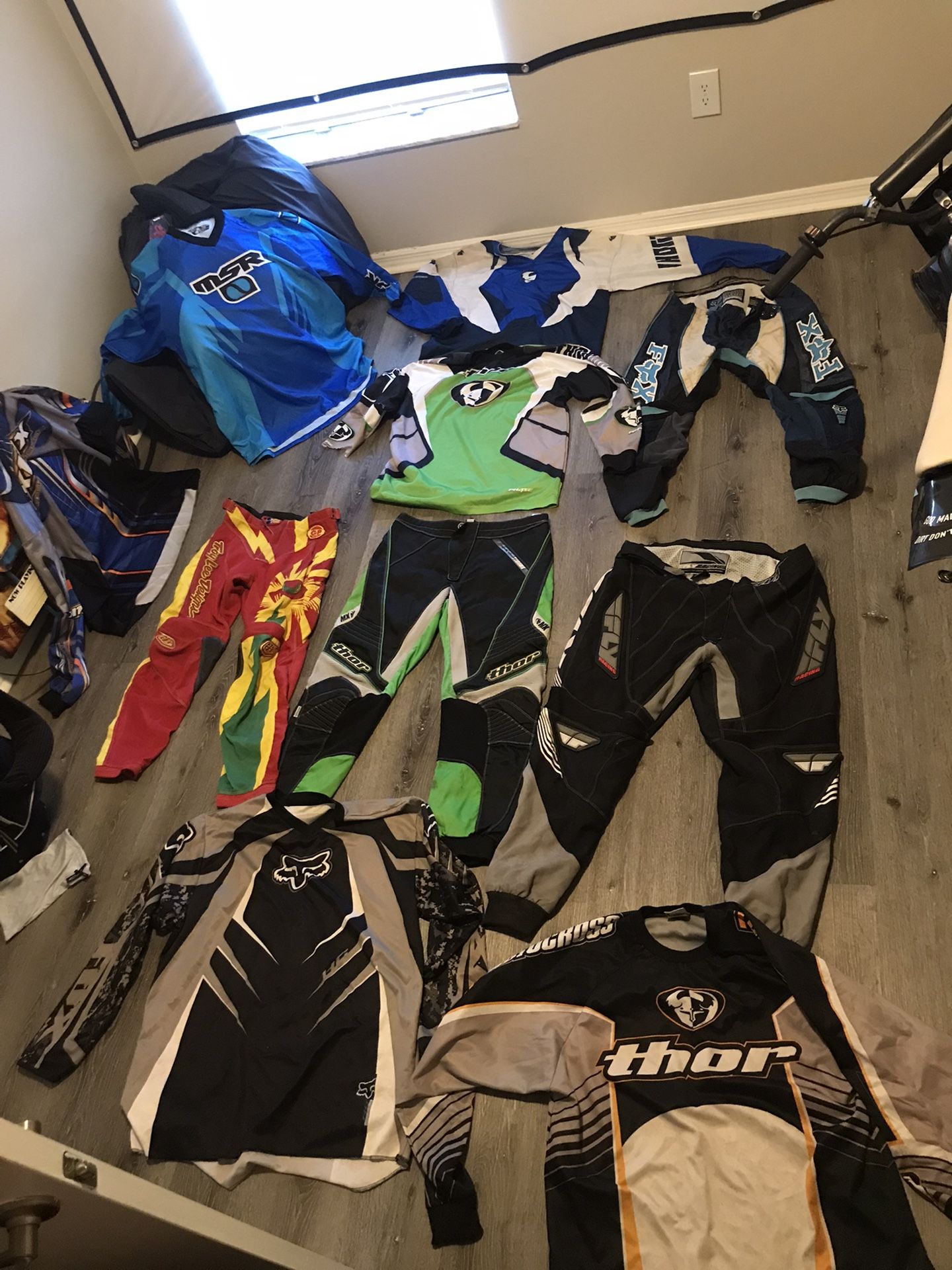 Atv Riding Gear Dirtbike Four Wheeler Thor Fox
