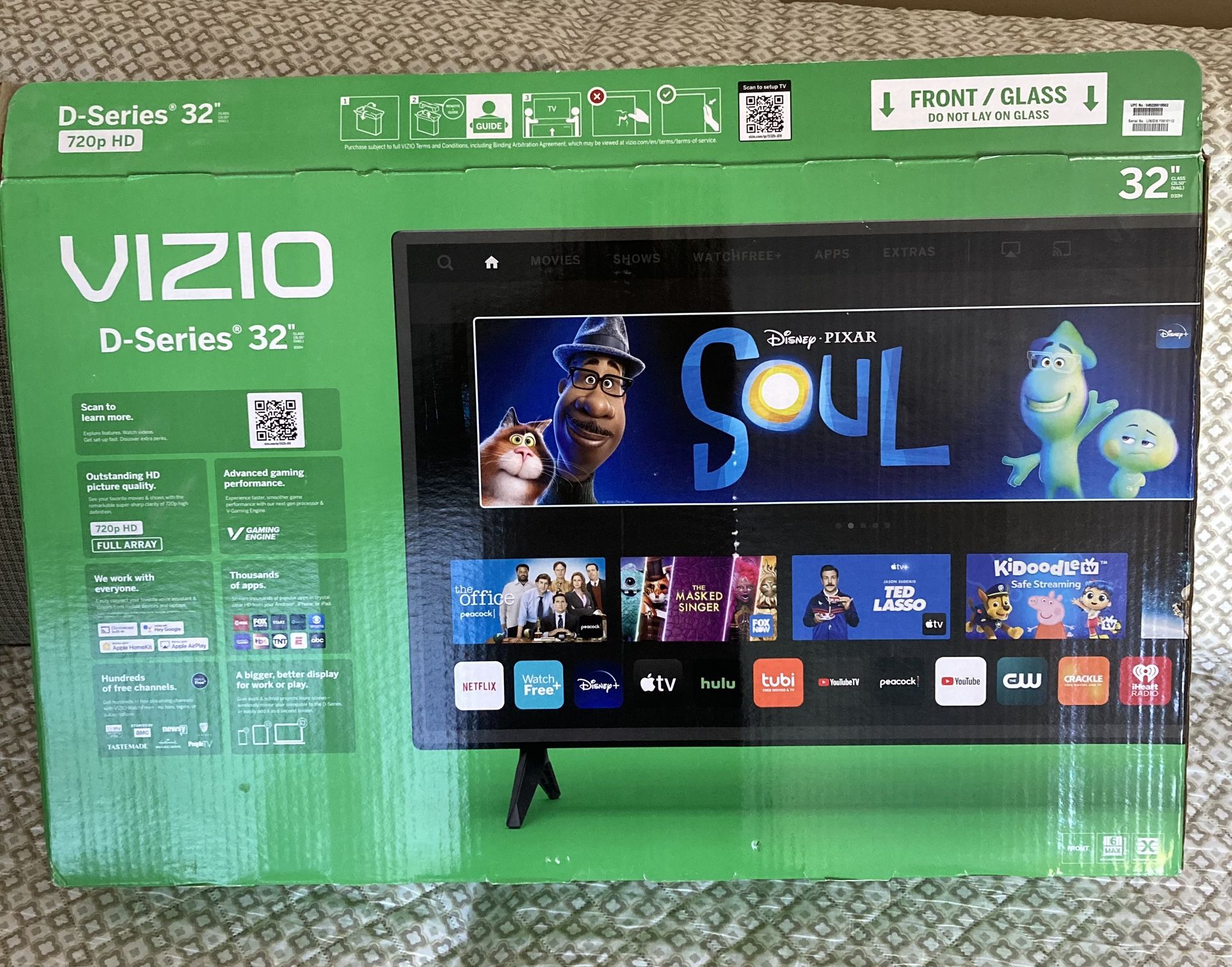 Vizio Tv 32” W/ Tv Stand