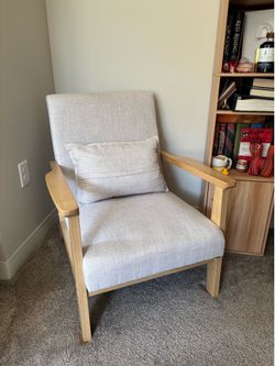 Linen Accent Chair