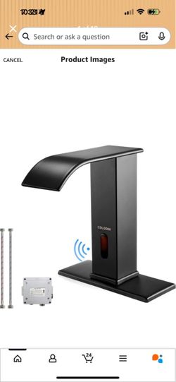 Bathroom Faucet touchless sensor