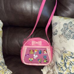 Pin Trading Book /crossbody 