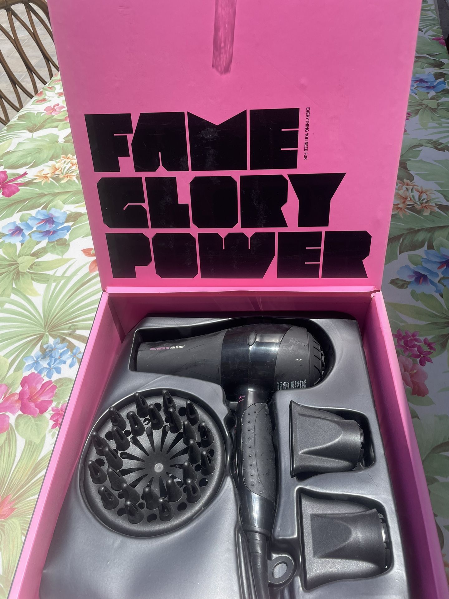 Pro style Hairdryer Turbo Tourmaline Ionic
