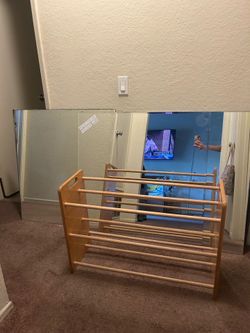 Wooden shelf