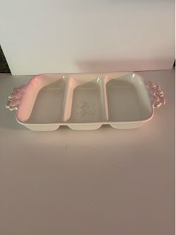 Vintage divided candy dish