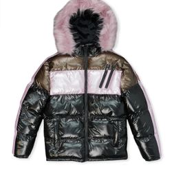 M7720 Malcom PU Coated Puffer Jacket 