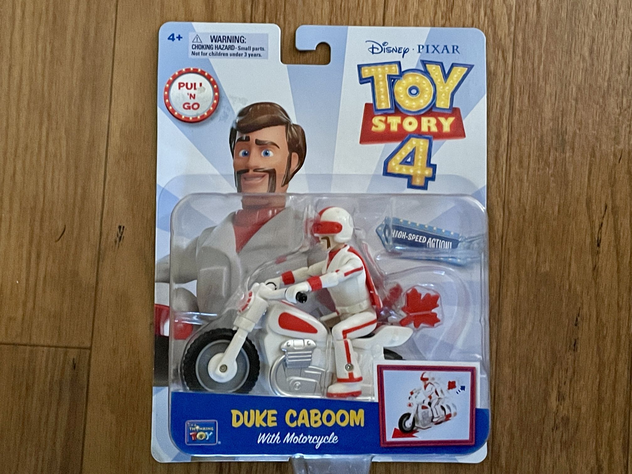 2019 Disney Story 4 Duke Caboom With Motorcycle