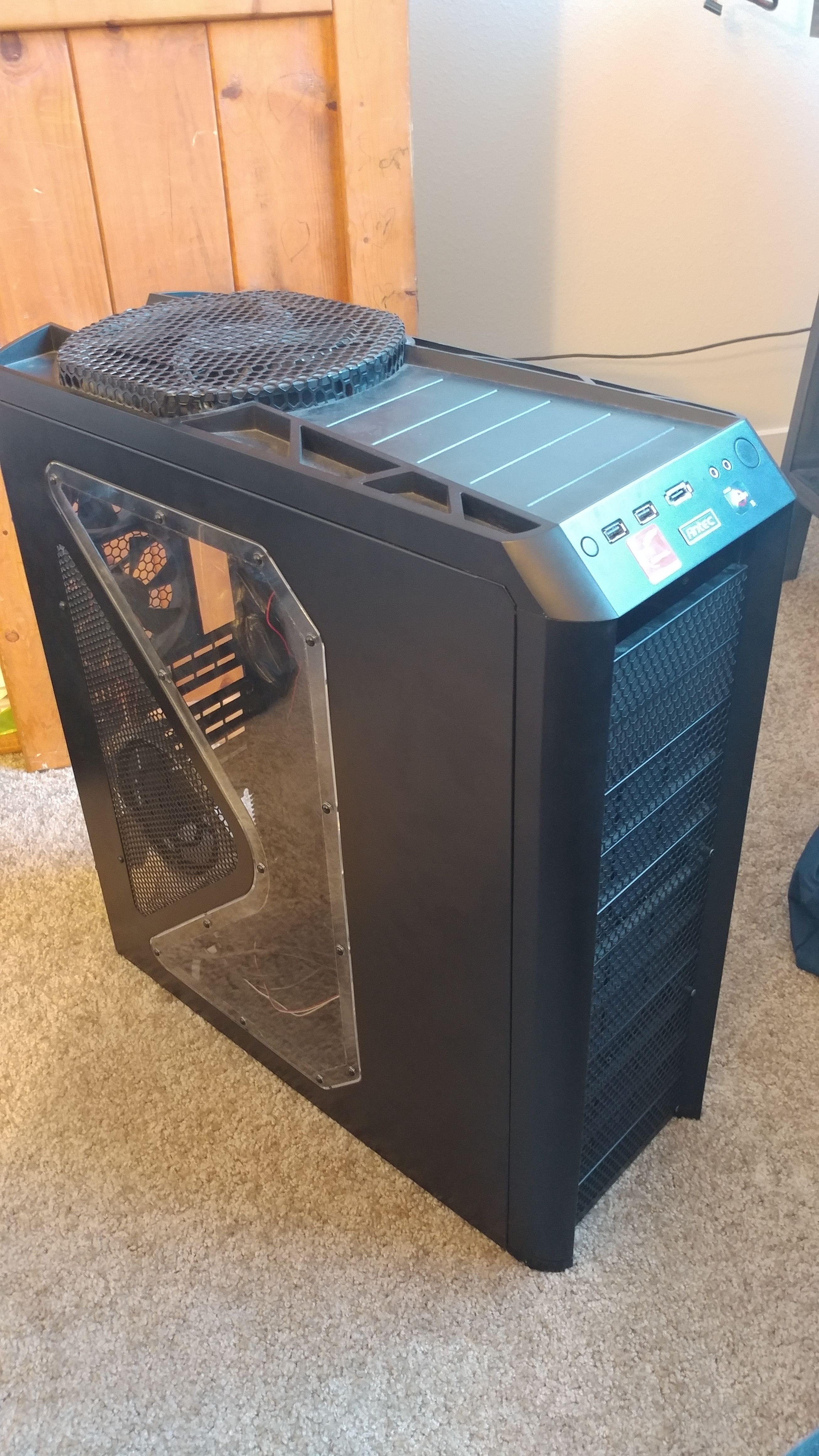 Antec 1200 case with ocz gs700 power supply