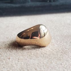 New!!! Thick Gold Wavy Ring