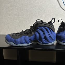 Nike Foamposites . Deep royal blue /black ice.Size 13