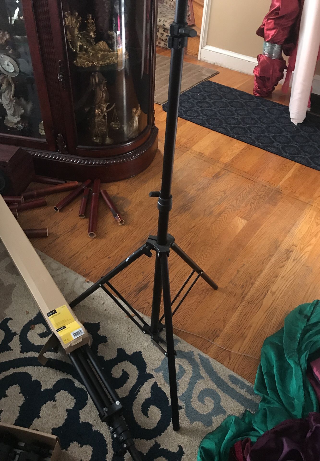 Photography tripod and leds