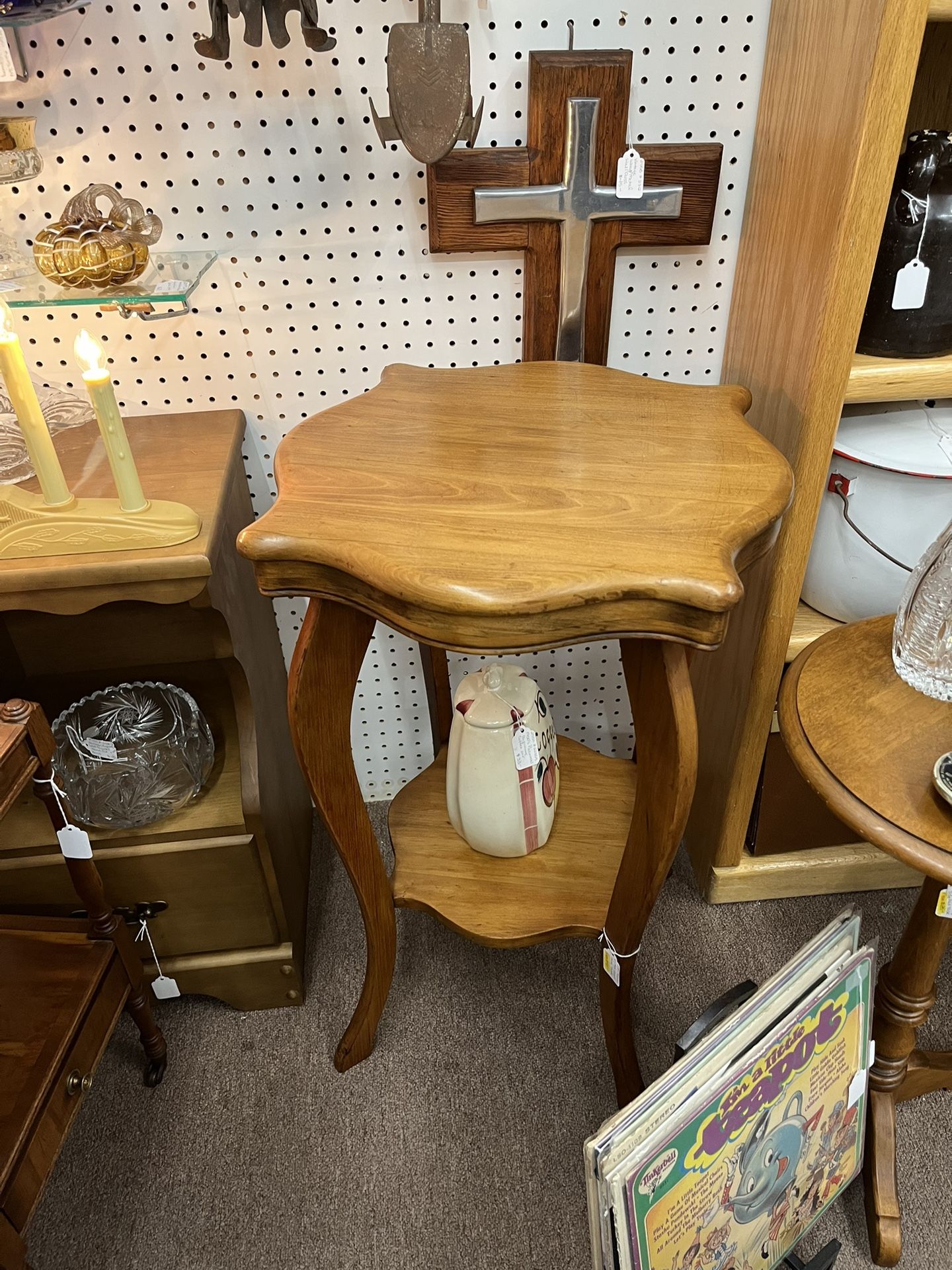 Vintage Accent Side Table 