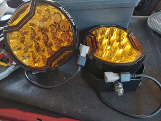 Auxbeam pod drl, Amber5 Inch pod lights. No wiring harness