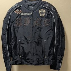 Harley Davidson Genuine Motor Clothes Riding Gear Jacket Mens Medium 
