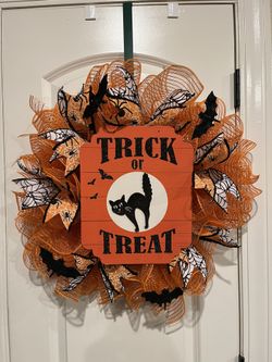 Halloween Custom Made Wreath