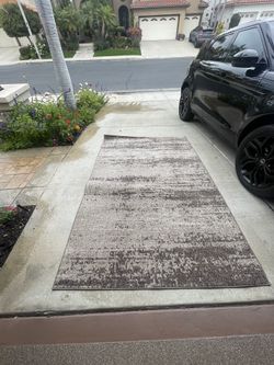 Stylish Brown And Beige Carpet