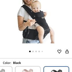 Momcozy 2-in-1 Hip Seat Baby Carrier and Forward Facing Carrier
