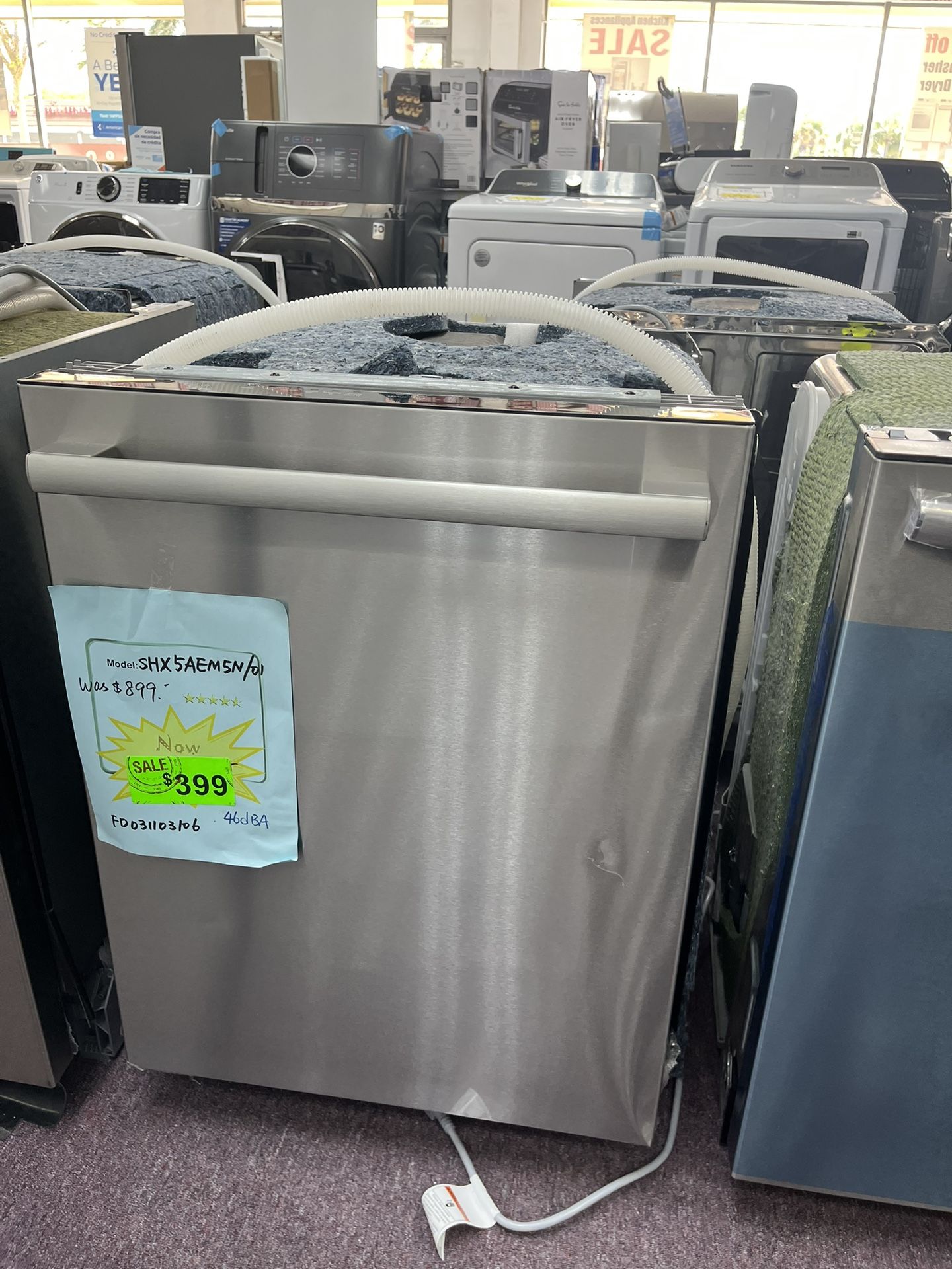 Dishwasher, New Scratch And Dents, Bosch Manufacturer Warranty, Delivery and Installation Service