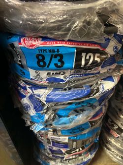 New Romex wire 8/3