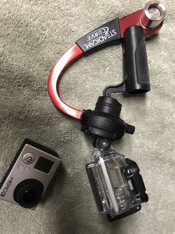 GoPro hero3 action camera and steadicam curve