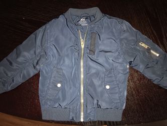 Toddler Boy H&M Bomber Jacket size US 2-3Y