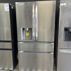 Lg 4 Door French Door Refrigerator - Soft Close