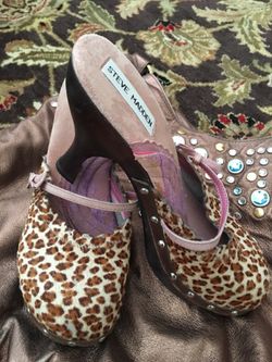 Steve Madden leopard shoes