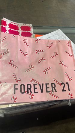 Forever 21 Christmas bags