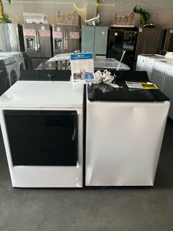 LG washer and gas dryer