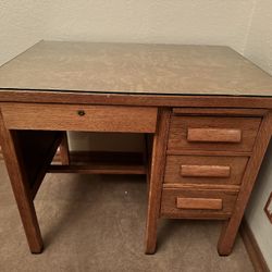 Antique Student Desk