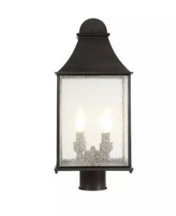 Post Lantern Revere Collection 4 Light Flemish Outdoor Traditional Sophisticated