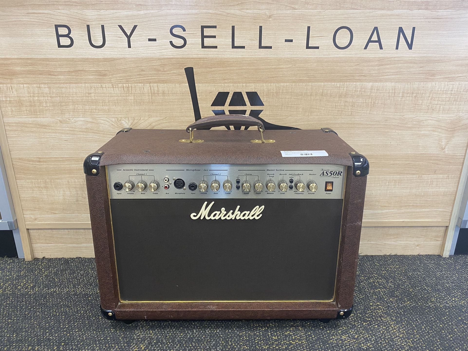 Marshall AS50R 50W 2X8 Acoustic Guitar Combo Amplifier
