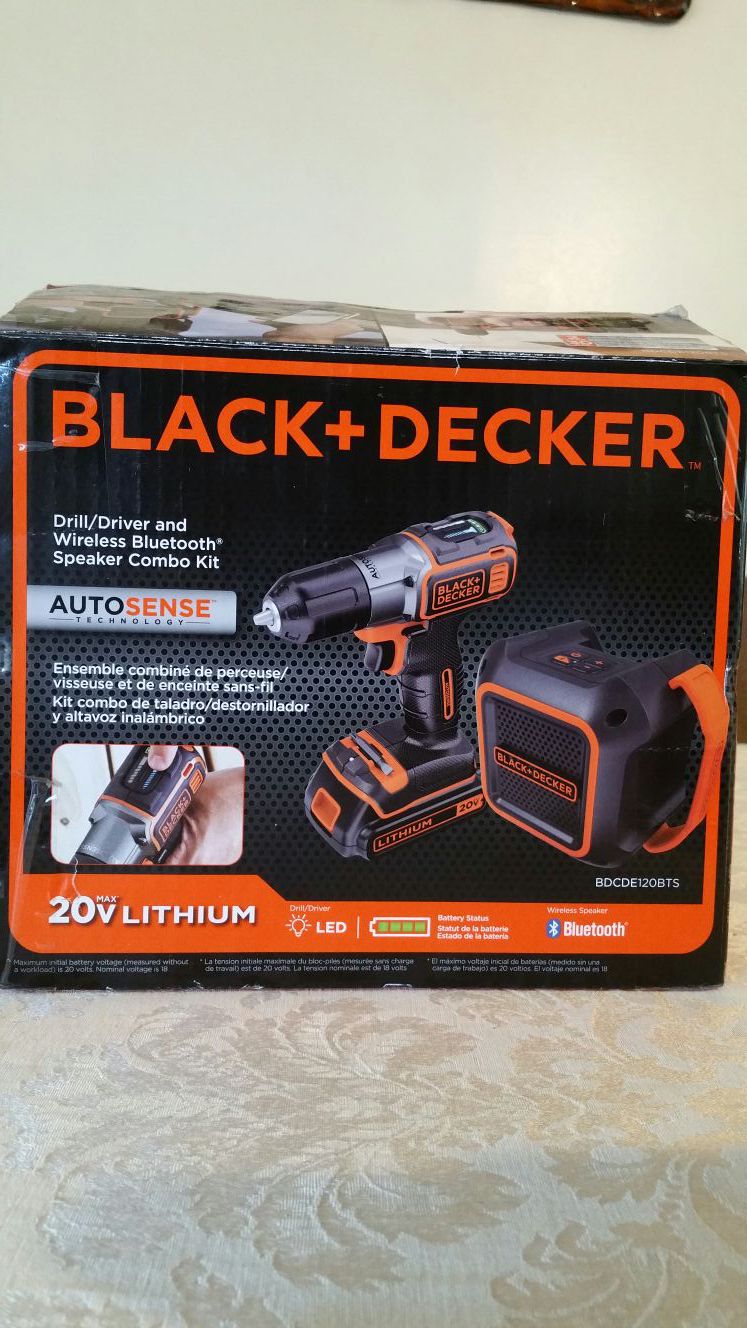 Black & Decker AutoSense Drill