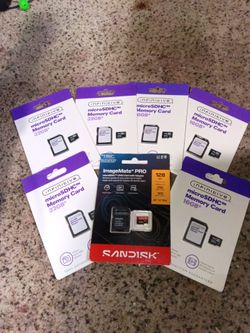 Sandisk micro SDHC memory cards