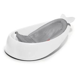 Skip Hop Moby Smart Sling 3-Stage Baby Bath Tub - White